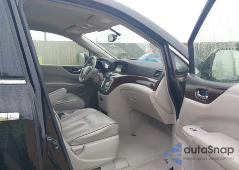 2012 Nissan Quest Sl z USA, uszkodzony, nr VIN JN8AE2KP0C9048856